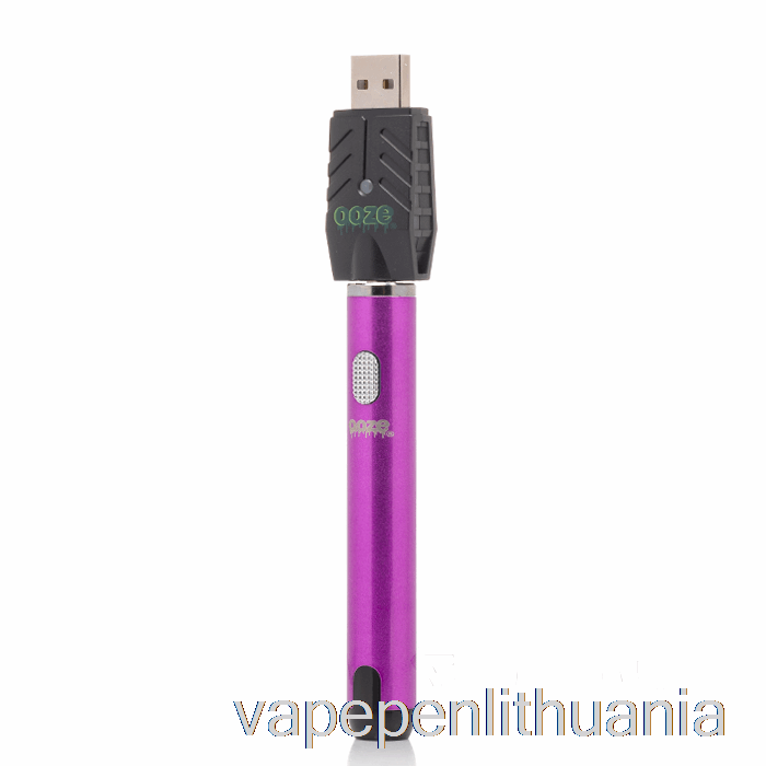 Ooze 650mah Išmanioji Baterija Itin Violetinis Vape Skystis